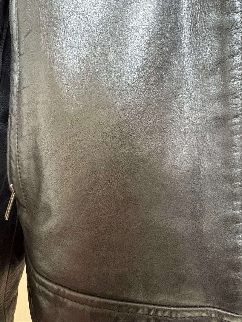 OLD GAP レザーシングルライダース