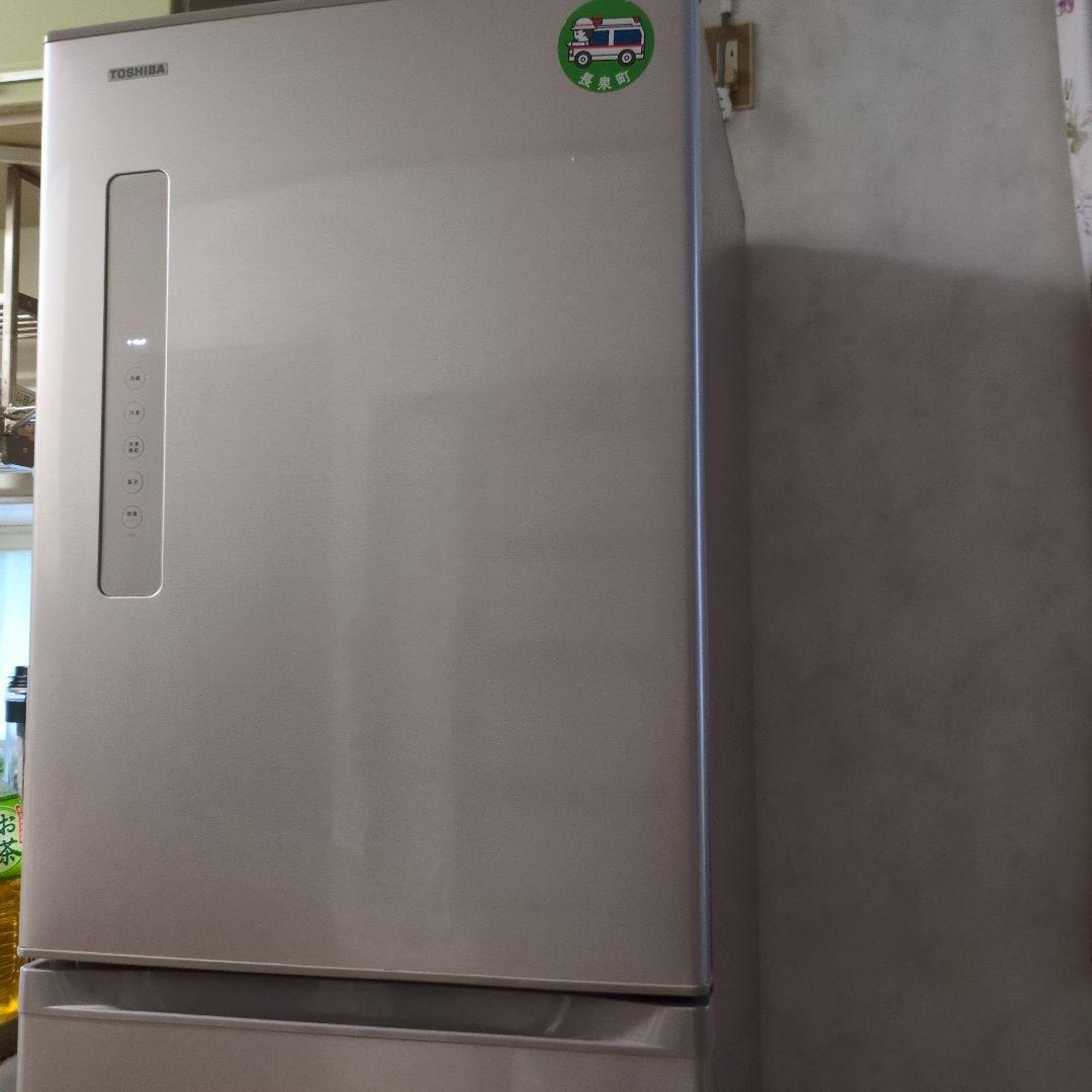 大型ノンフロン冷凍冷蔵庫5ドア