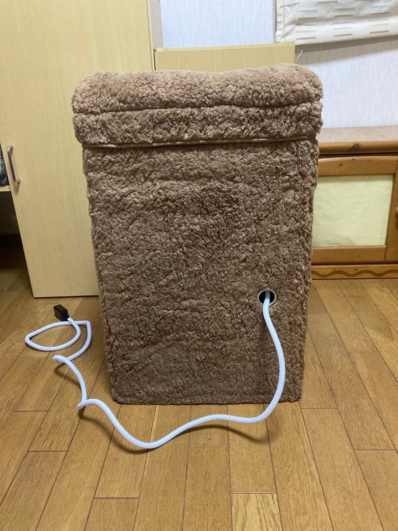 暖房機能付き猫ハウス ブラウン