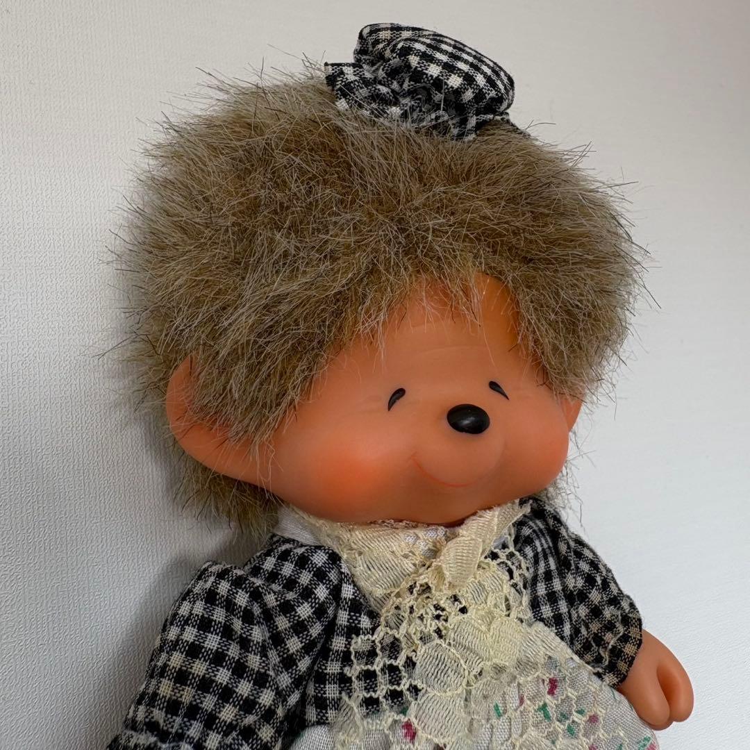 80年代 ソフビ グミ モンチッチ おばあちゃん monchhichi 3081