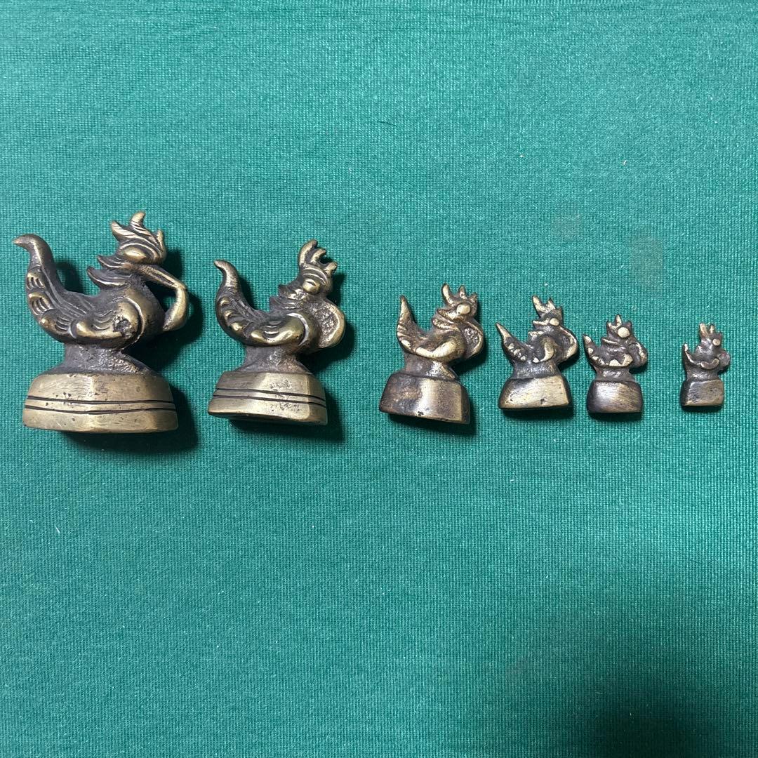 東南アジア オピウムウェイト Opium Weight 6個セット
