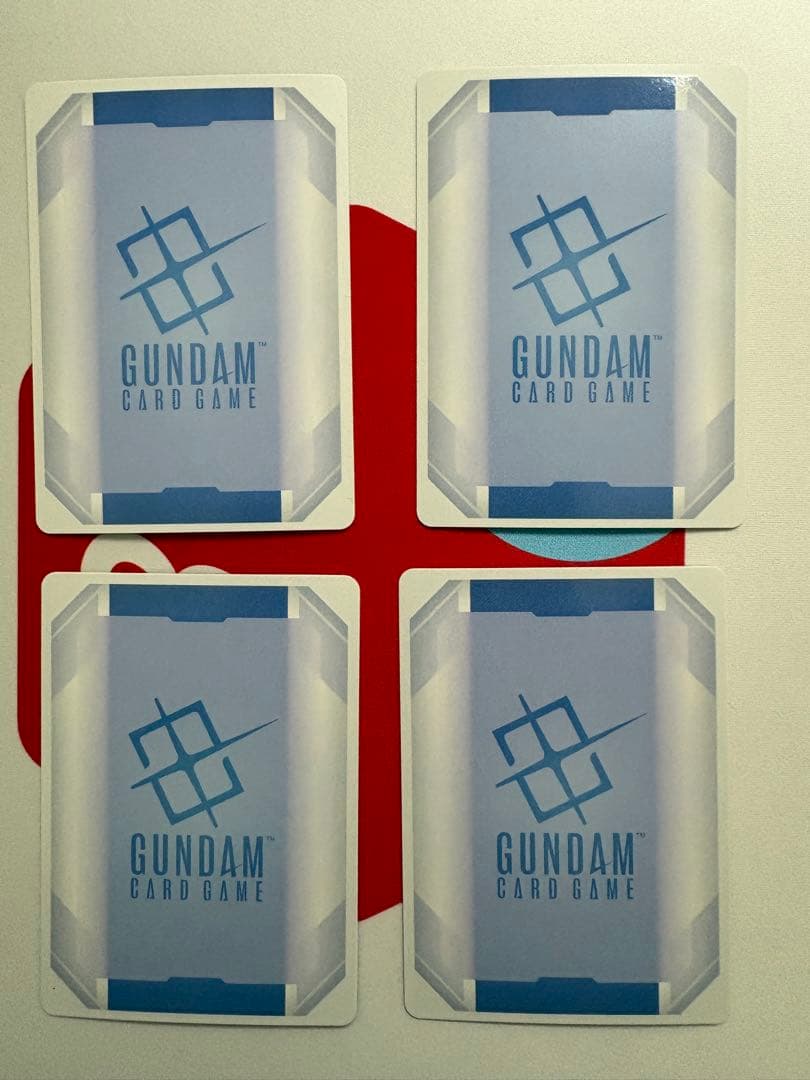 ガンダムカードゲーム　イージスガンダム　LR + パラレル　4枚セット　①