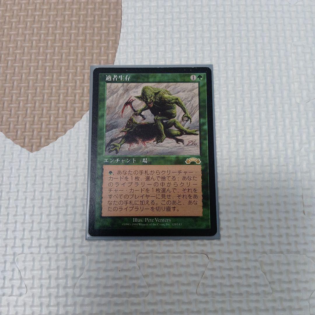 ※ラスト1枚【再録禁止カード】適者生存 EXO版 日本語版