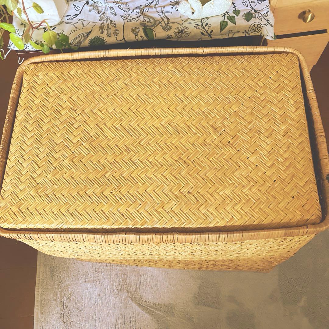 昭和レトロ 中サイズ 行李 クリーニング済み 超美品 ① ③セット