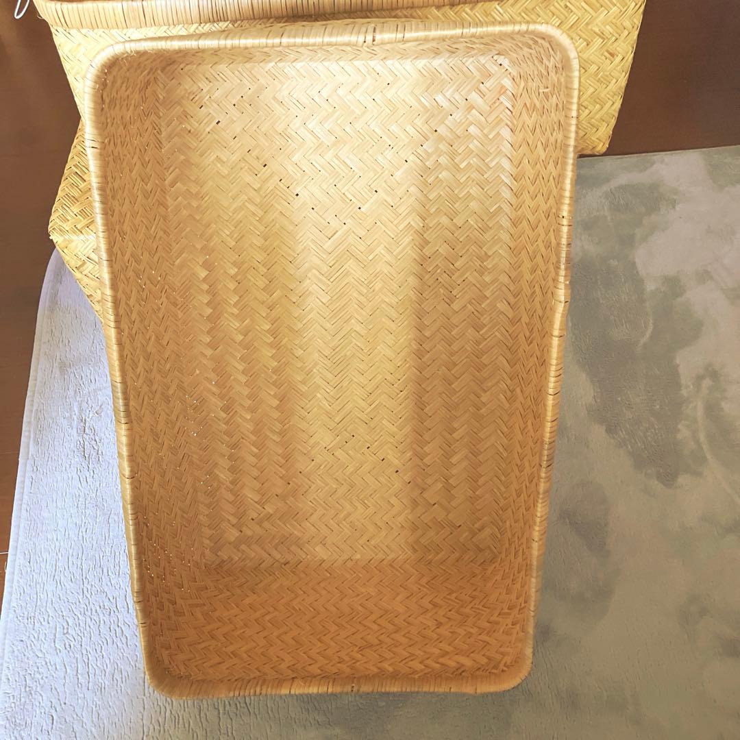 昭和レトロ 中サイズ 行李 クリーニング済み 超美品 ① ③セット