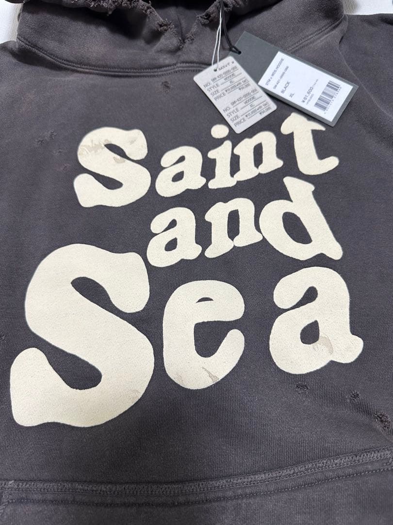 トップス SAINT Mxxxxxx WIND AND SEA HOODIE XL