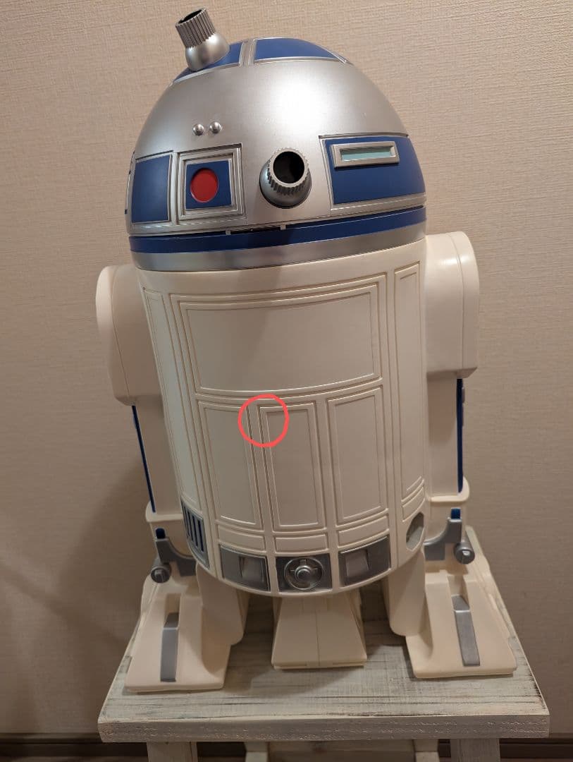 スターウォーズ「R2-D2 ダストボックス　ゴミ箱」中古美品