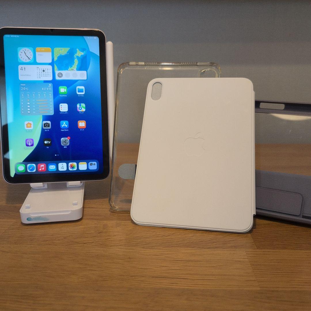 iPadMini 6 256GB ピンク（ほぼ新品）＆apple penci付き
