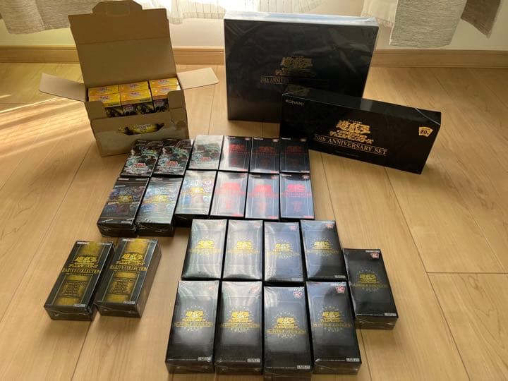 全セット購入で20thシクレッドアイズ付属します遊戯王OCG未開封品セット