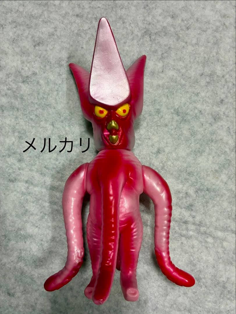 電撃怪獣大作戦 宇宙怪獣 バイラス　ソフビ　マルサン