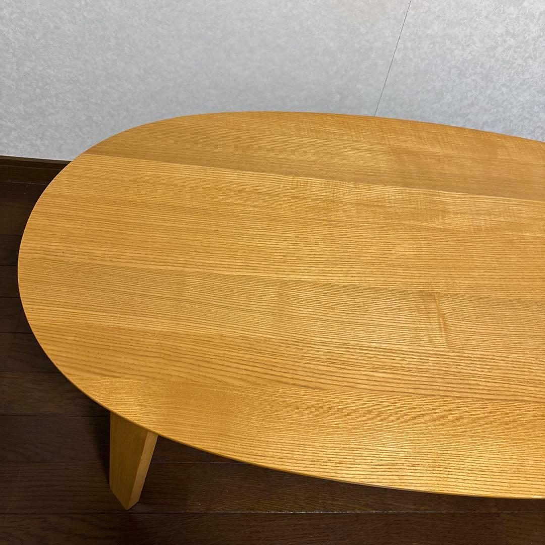 【美品】無印良品 MUJI 楕円 こたつ タモ材 MJ-KDFS1100/N