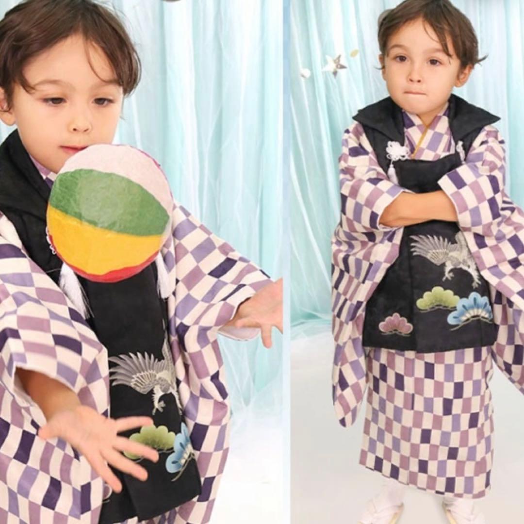 8点セット 七五三 男の子 着物 3歳