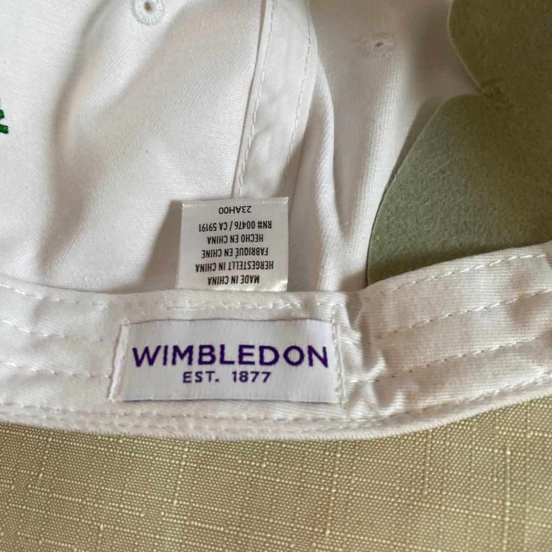 ウィンブルドンChampionships Logo Cap ホワイト 大人用