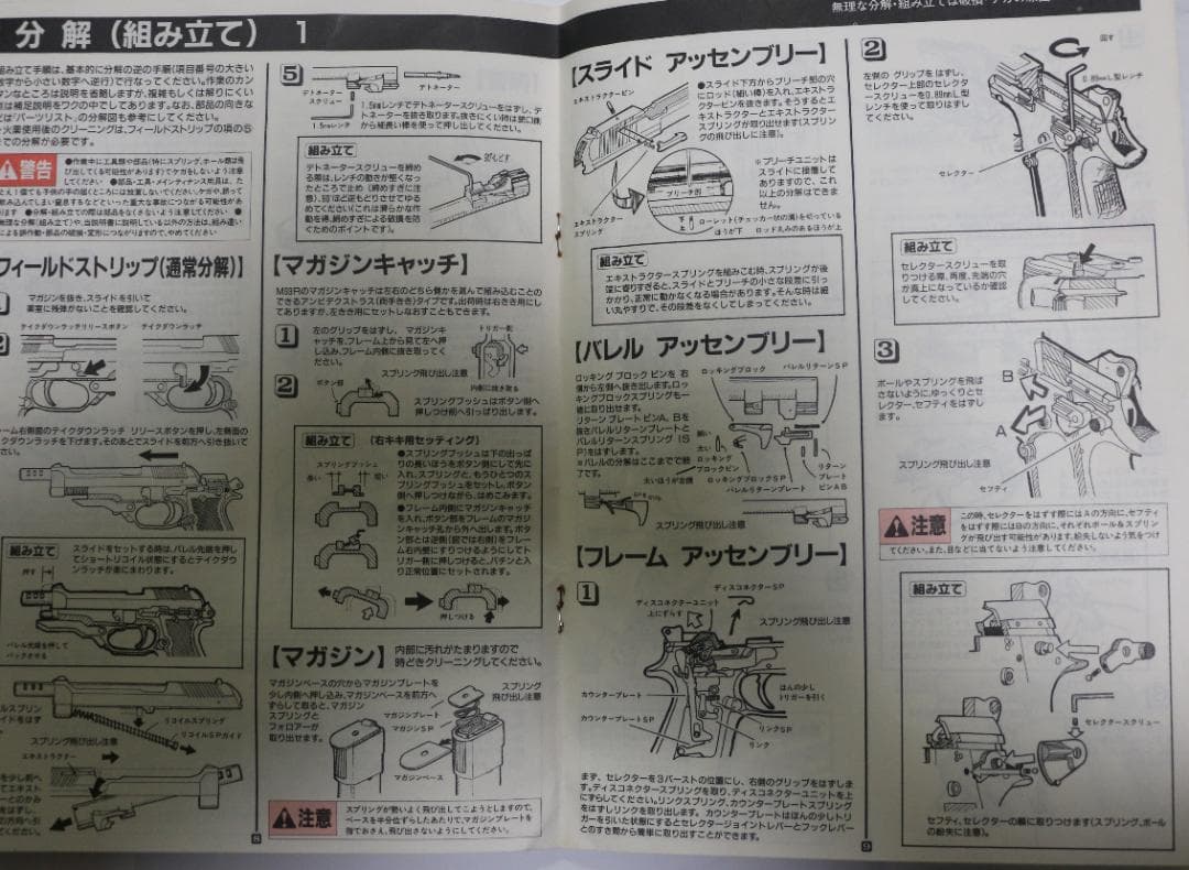 KSCコーポレーション製　ABS樹脂製モデルガン ベレッタＭ９３Ｒ ＳＰＧ合法品