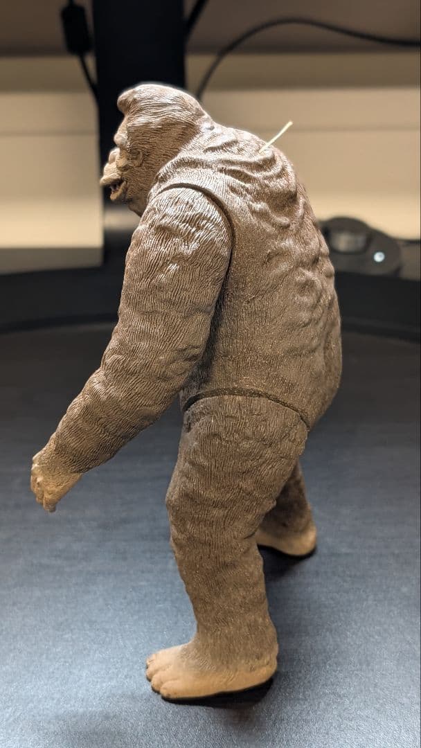 【良品】フィギュア キングコング 「キングコング対ゴジラ」 ソフビフィギュア