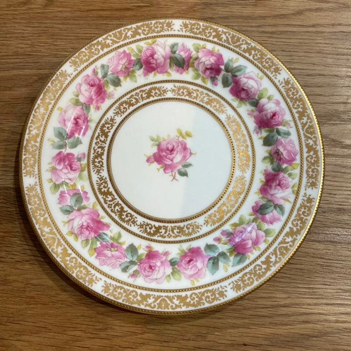 イギリス　コウルドン　イングランドのバラのお皿