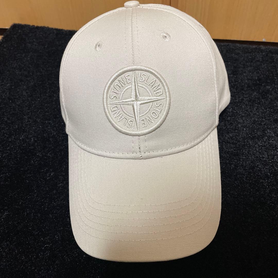 Stone  ホワイトベースボールキャップ Lサイズ