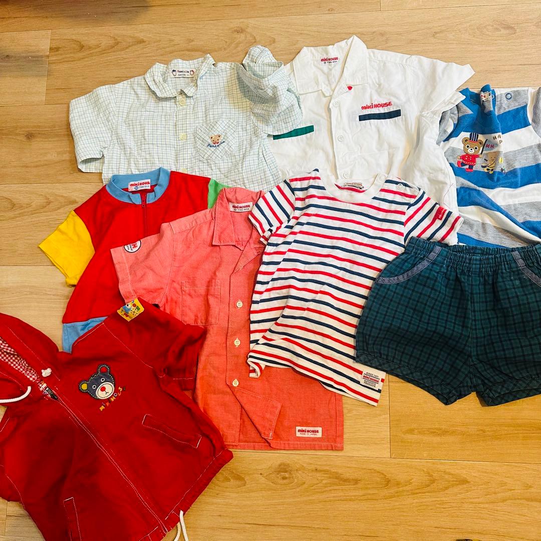 ファミリアミキハウス　セット7点　80cm