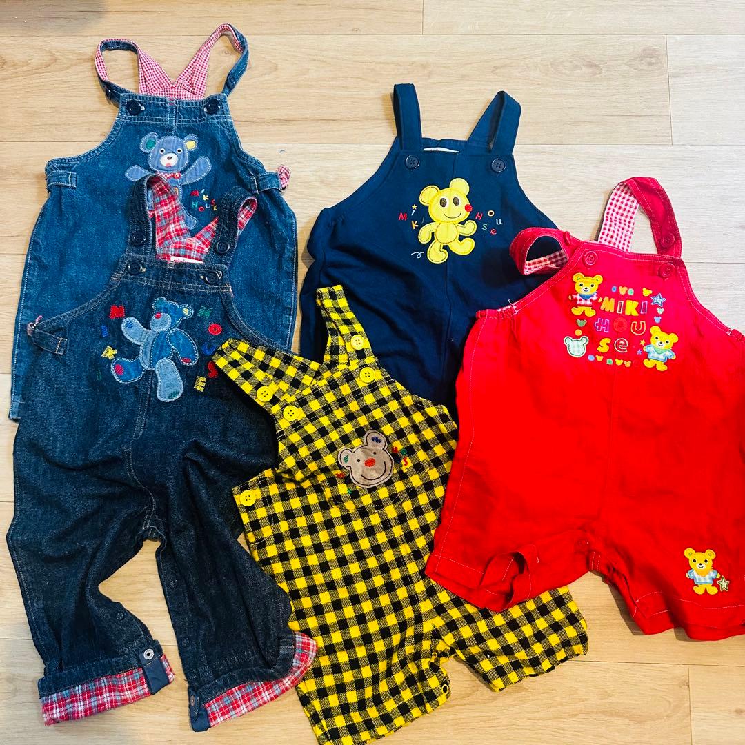 ファミリアミキハウス　セット7点　80cm