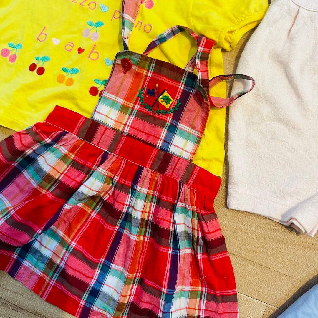 ファミリアミキハウス　セット7点　80cm