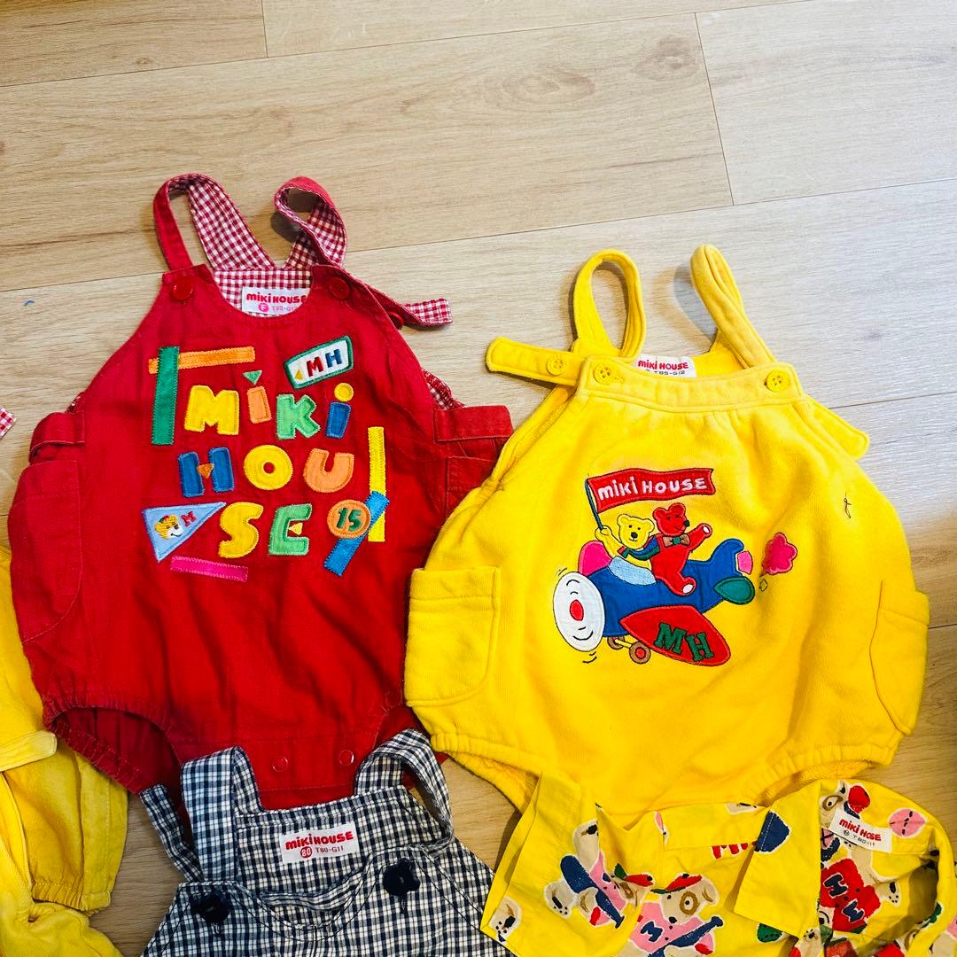 ファミリアミキハウス　セット7点　80cm