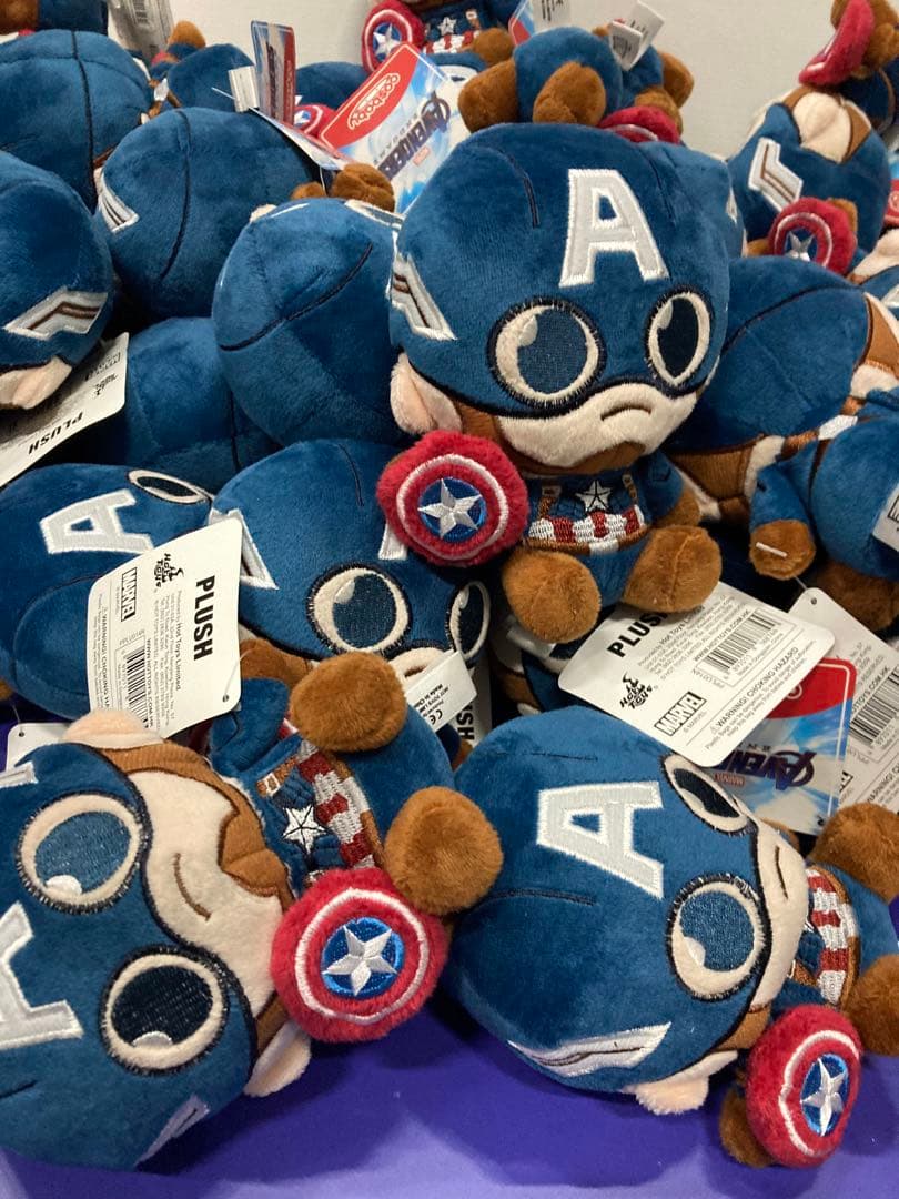 J)新品 マーベル コスベイビー キャプテンアメリカ ぬいぐるみ 計43個