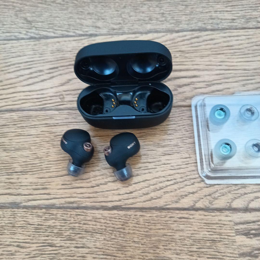 SONY フルワイヤレスイヤホン ブラック WF-1000XM4 BM