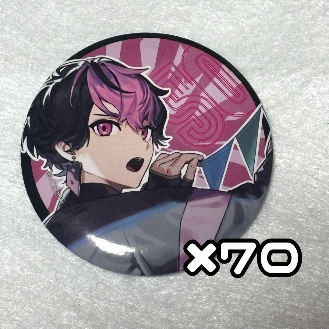 【バラ売り可】 シクフォニ50万人記念缶バッジ／LAN