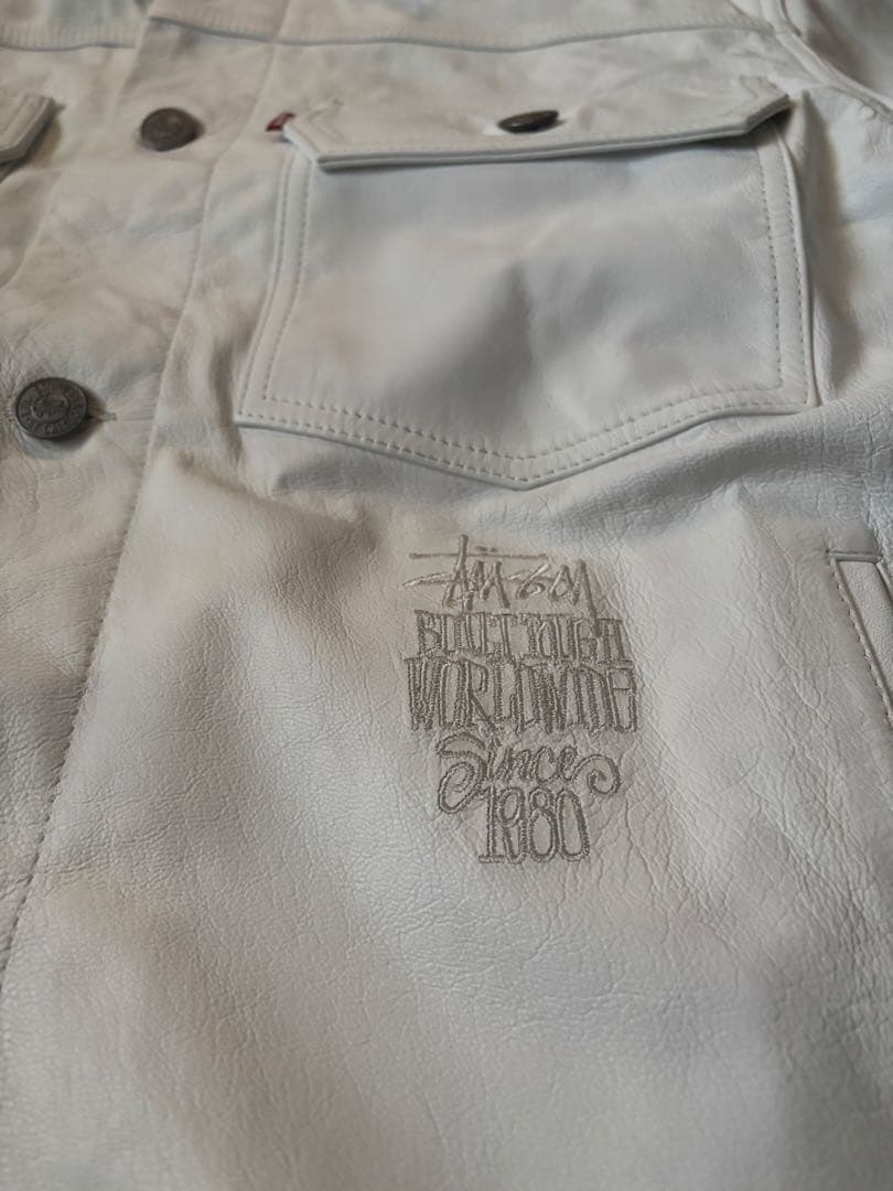 ジャケット・アウター Stussy Levi's Leather Jacket