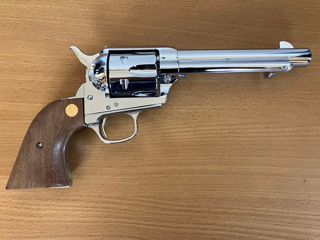 メッキ仕様　COLT SINGLE ACTION ARMY .45 モデルガン