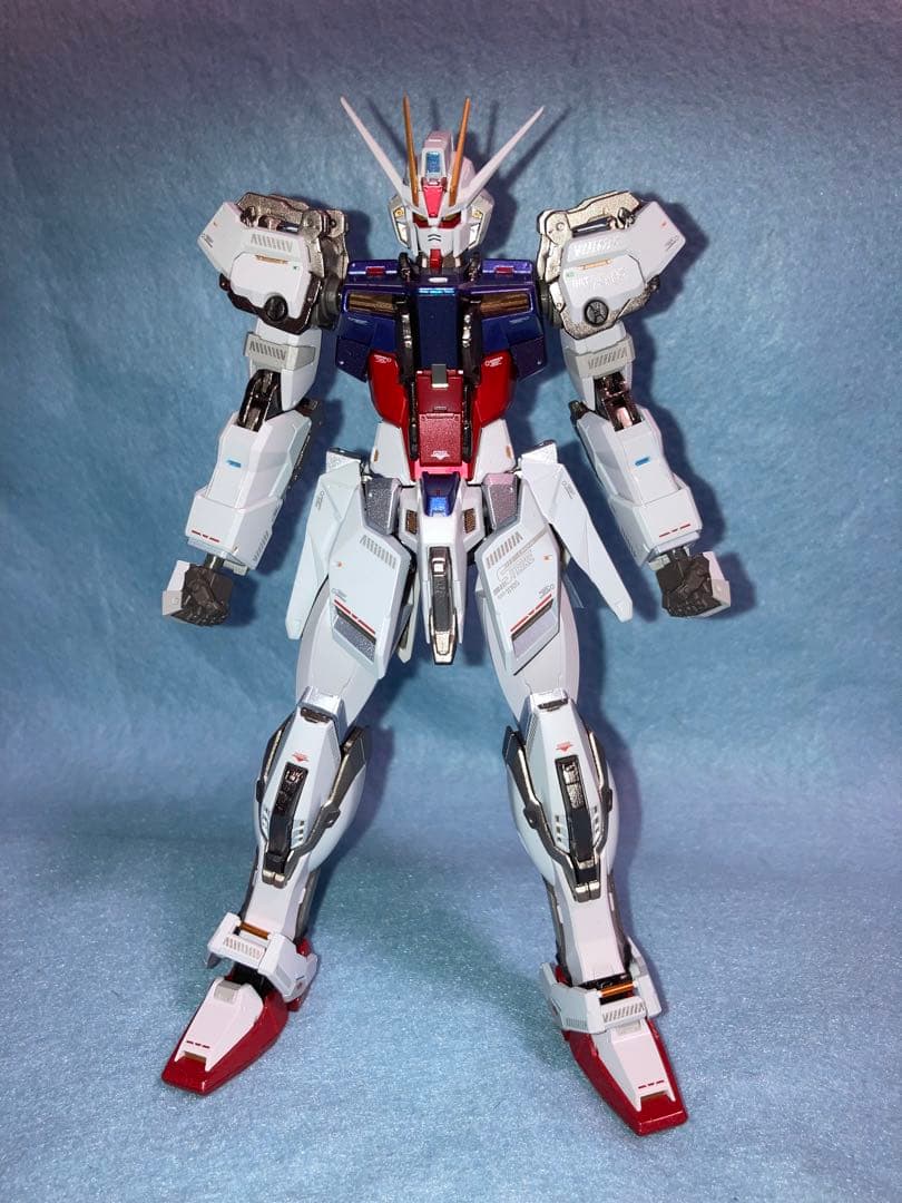 美品　メタルビルドストライクガンダム＋3装備