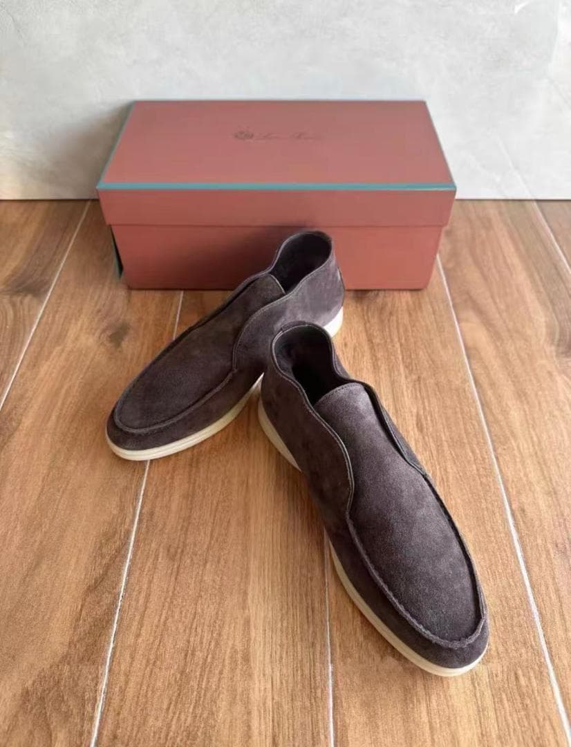 Loro Piana OPEN WALK オープンウォーク アンクルブーツ 41