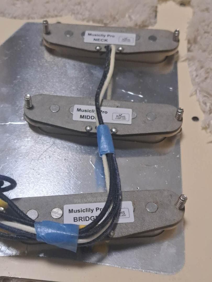 ストラトキャスター　SSSアセンブリ　ML Proピックアップ