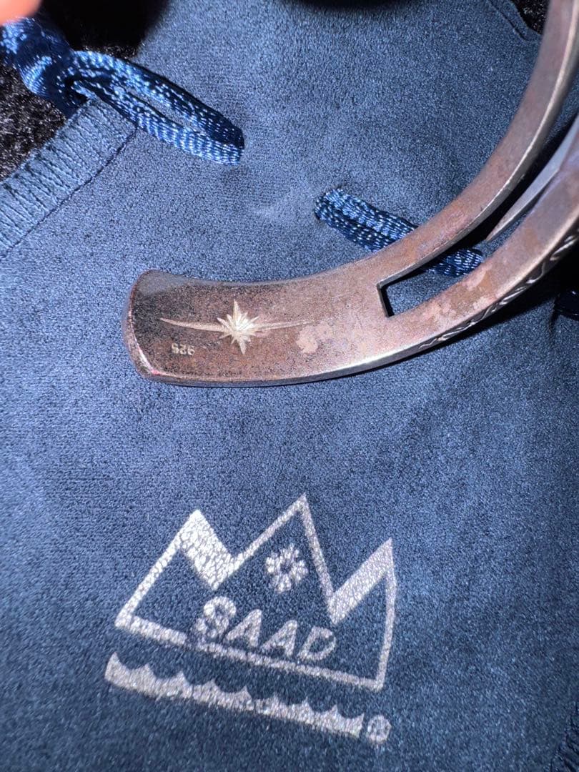 SAAD アラベスク バングル シルバー925