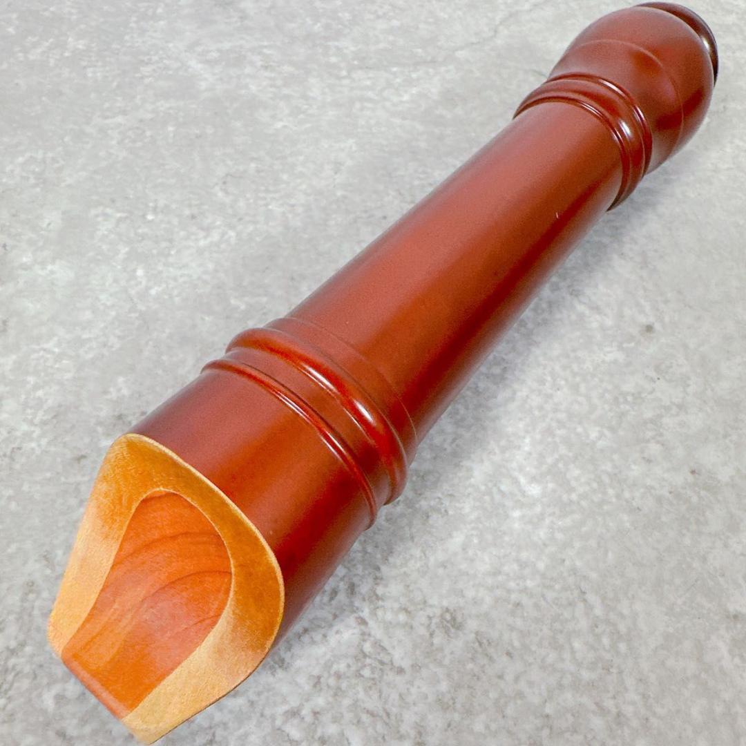 YAMAHA ヤマハ 木製 テナーバス リコーダー YRT-61M バロック式