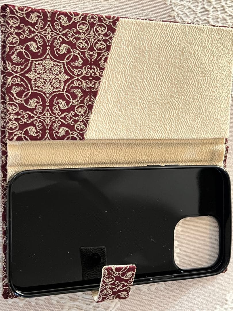 シルク 絹 龍村美術織物 iPhone スマホケース