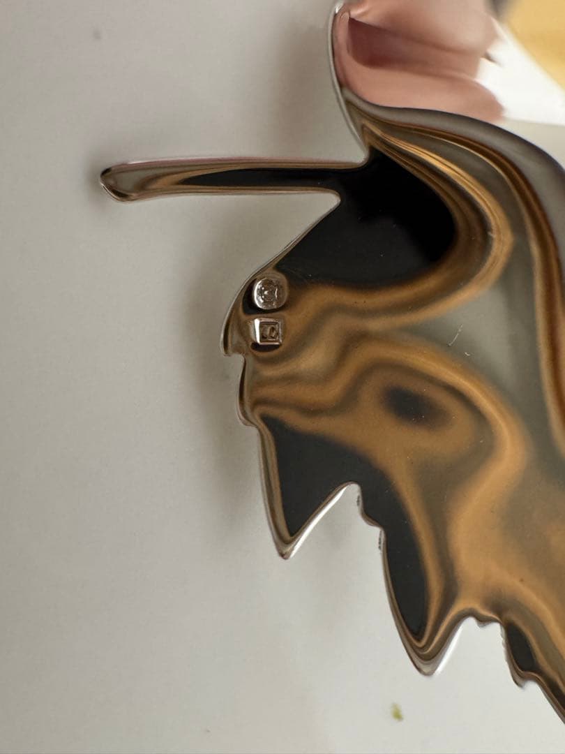 MIKIMOTO ミキモト パール リーフ ブローチ トップ