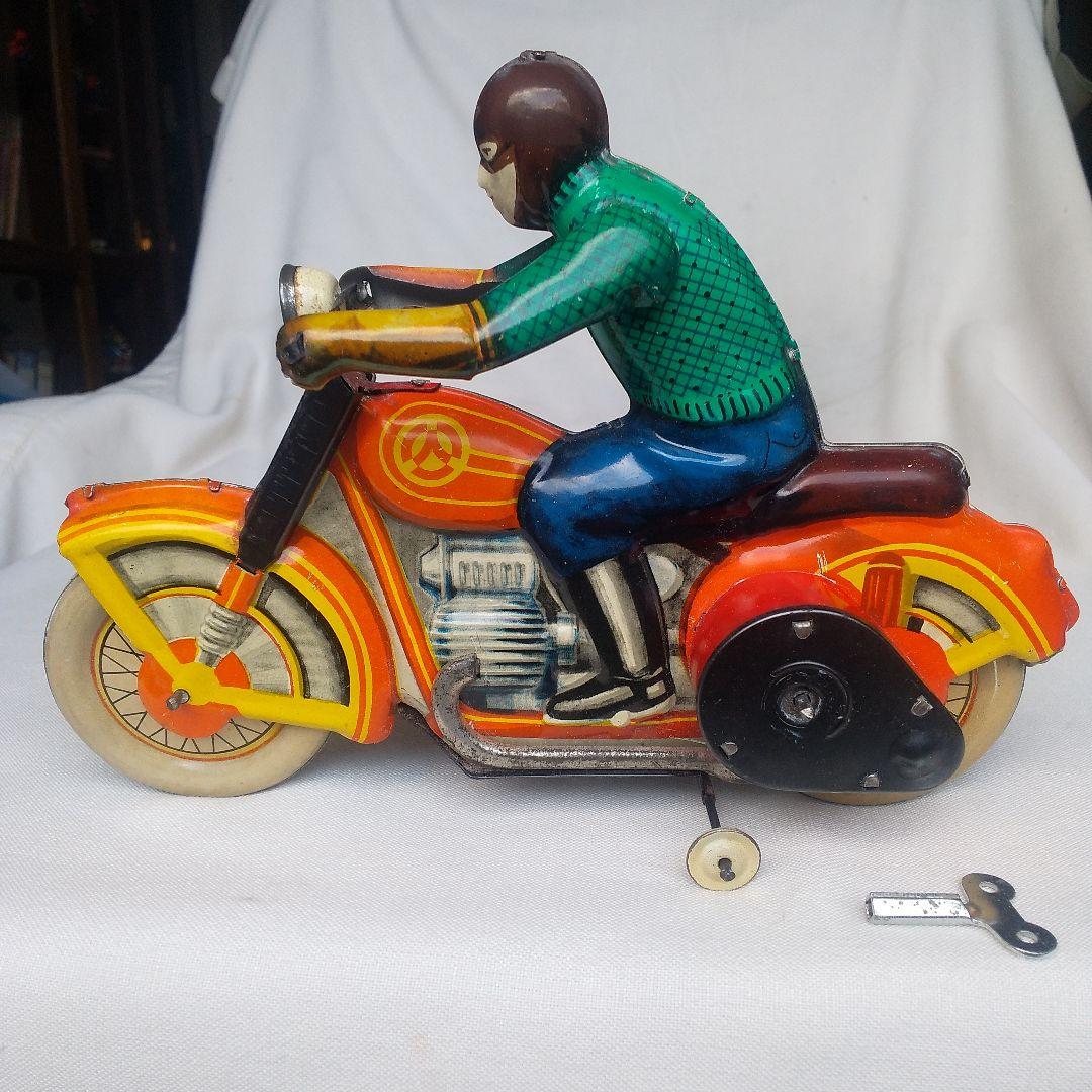 旧ソ連製 ブリキ オートバイ バイク レトロ ビンテージ 昭和 古い