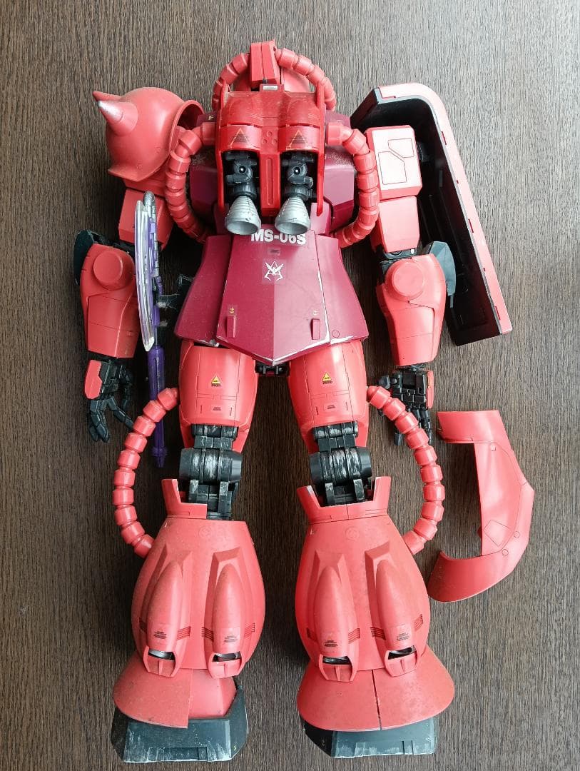 PG 1/60 MS-06S シャア専用ザク2　パーフェクトグレード　部品取り等