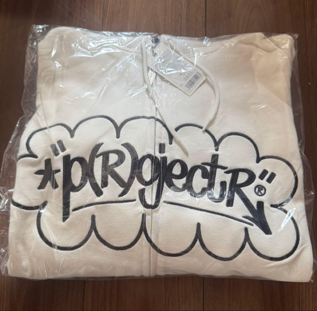 Eric Haze x p(R)ojectR® パーカー XL 白