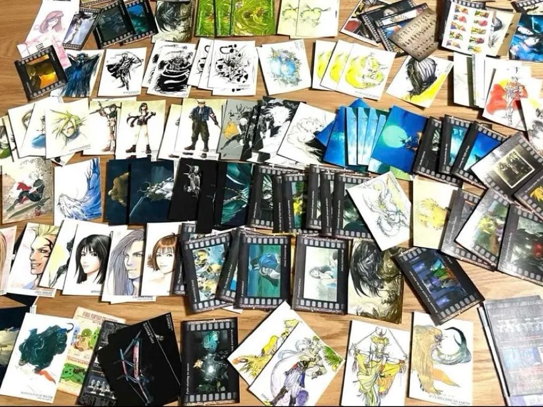 ファイナルファンタジー キャラクターカード セット計177枚