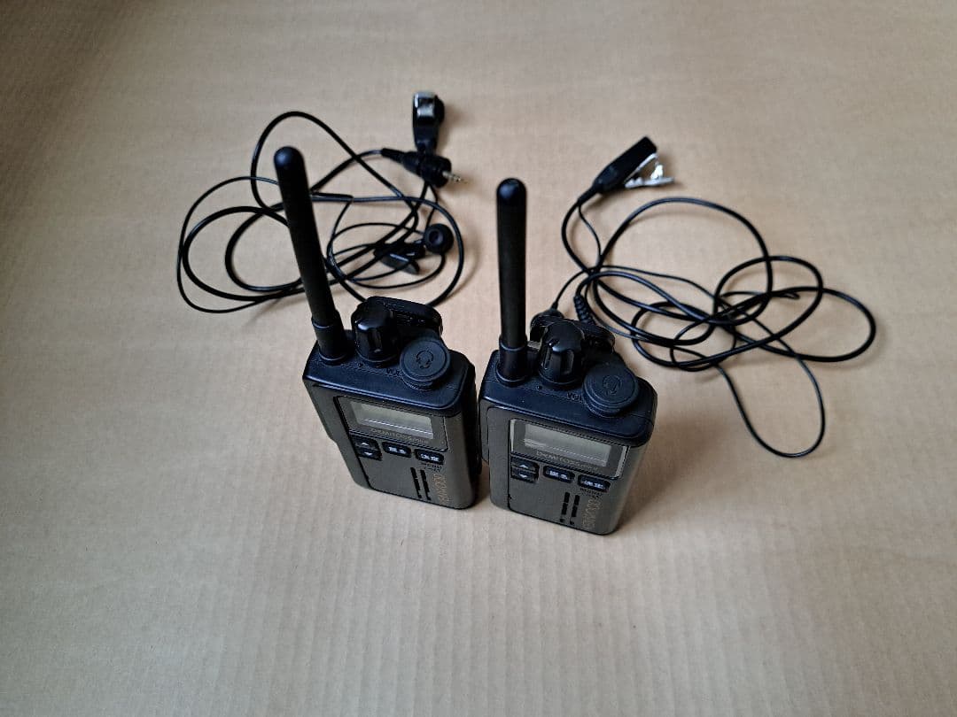 ケンウッドKENWOOD UBZ-M51Sインカム２台セット