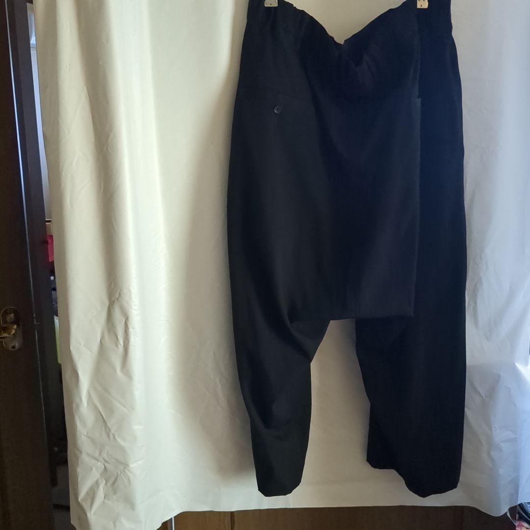 d*7様 ヨウジヤマモト サルエルパンツ 6号 ブラック 美品 希少