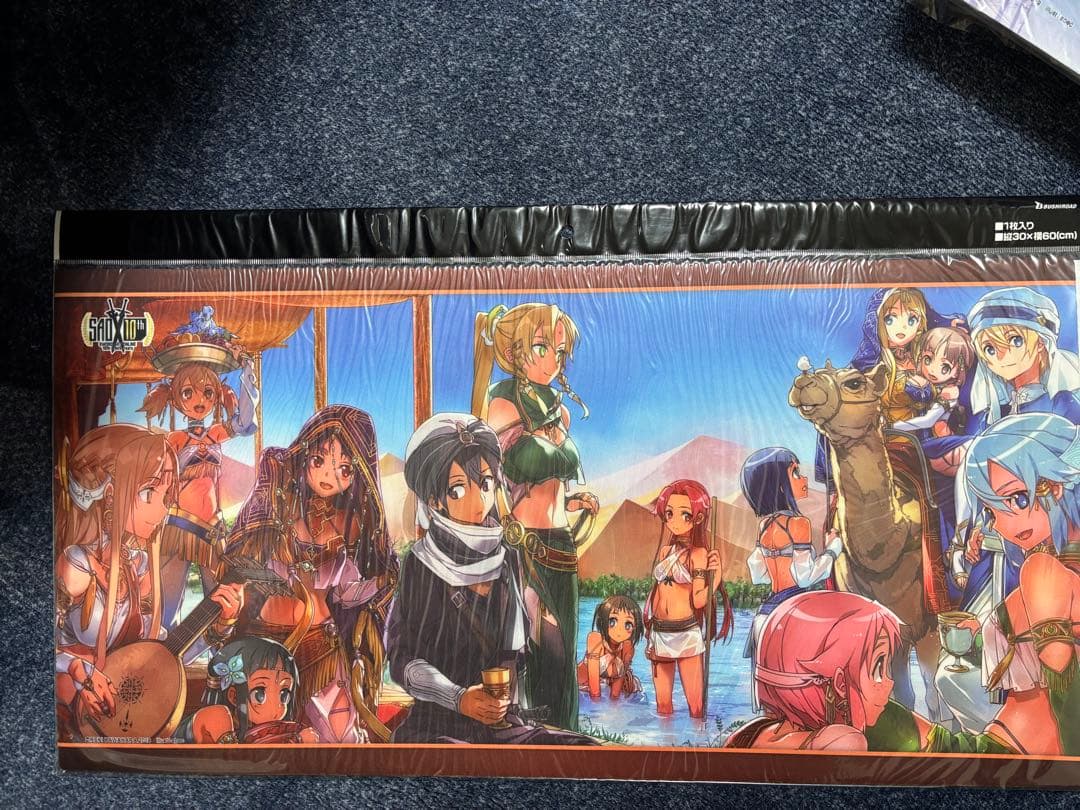 ブシロード ラバーマット コレクション SAO 10th 3枚セット 未開封