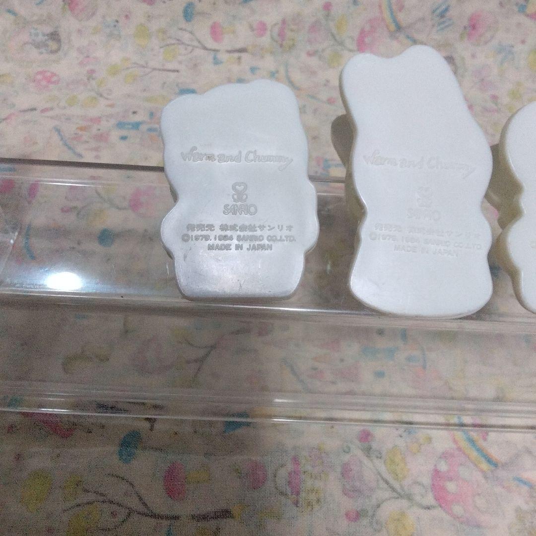昭和レトロ　サンリオ　チアリーチャム　クリップ 3個セット 1984年