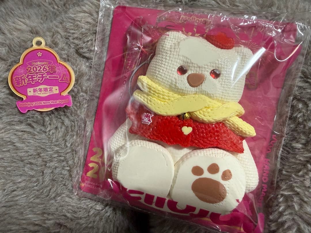 【新作】Mellojoy 2026年 新年 赤ずきん クマ アクリルおまけ付き