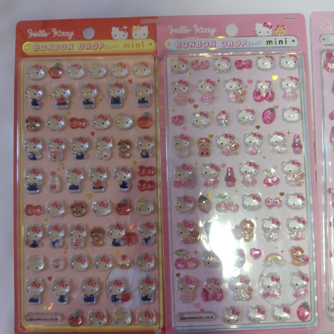 サンリオミニ　ボンボンドロップシールmini　7枚セット