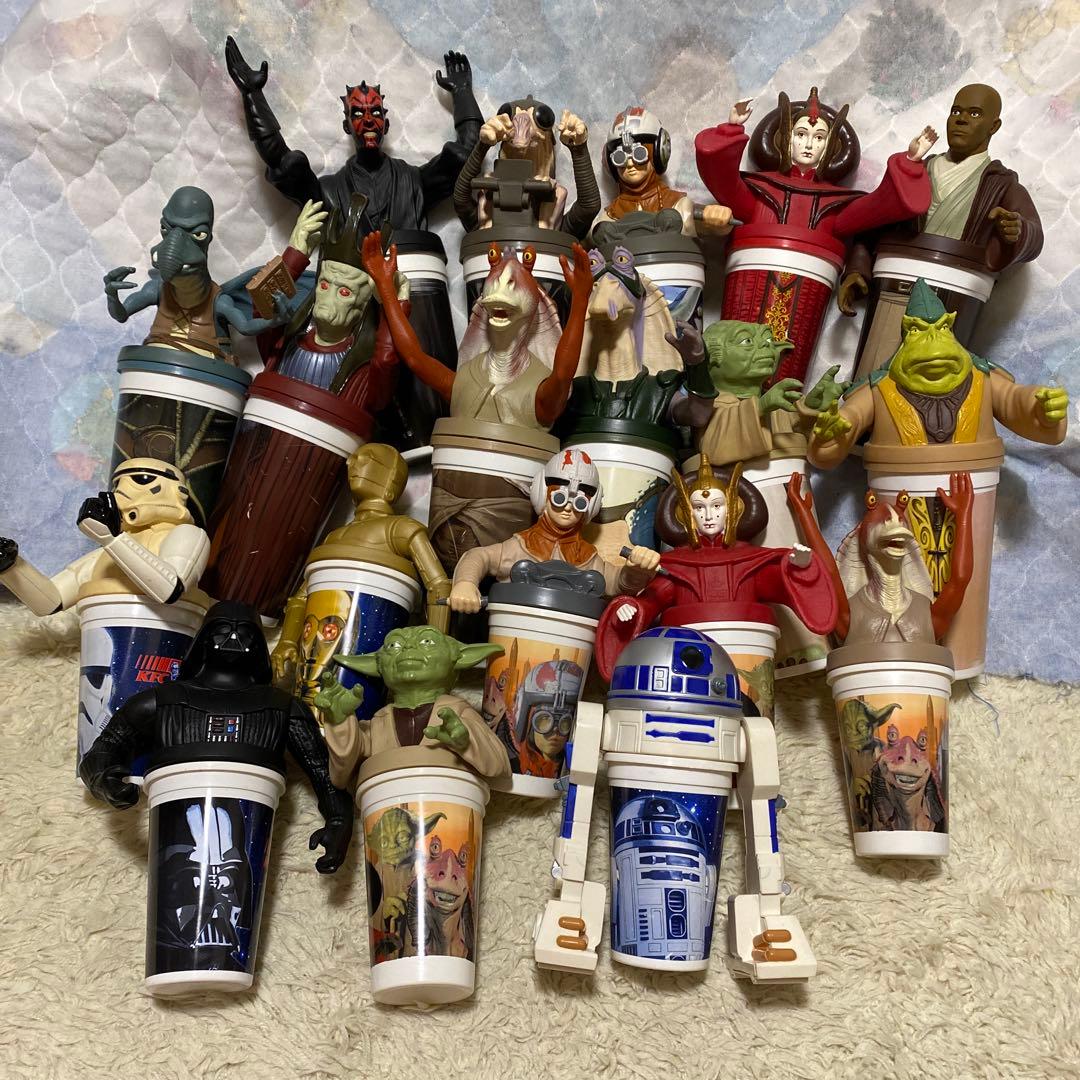 スターウォーズ&ケンタッキー＆ペプシ&タコベルドリンクホルダー　全19種類セット