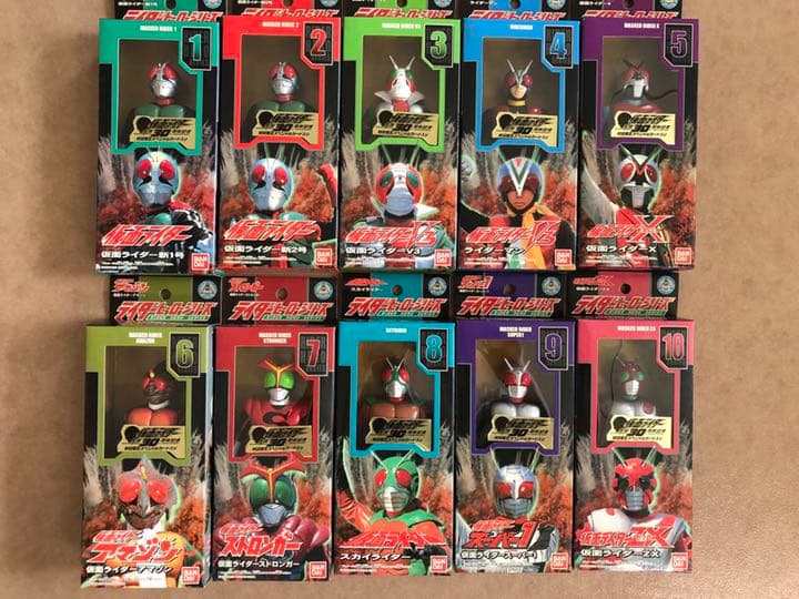 BANDAI・仮面ライダーヒーローシリーズ