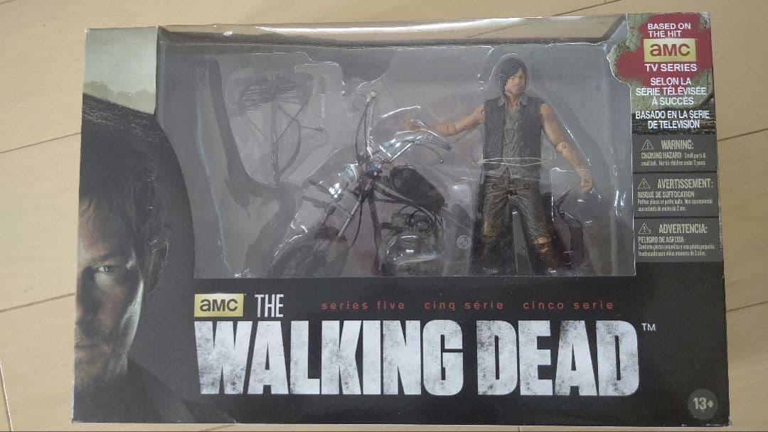 WALKING DEADウォーキングデッド ダリル　フィギュア チョッパーバイク